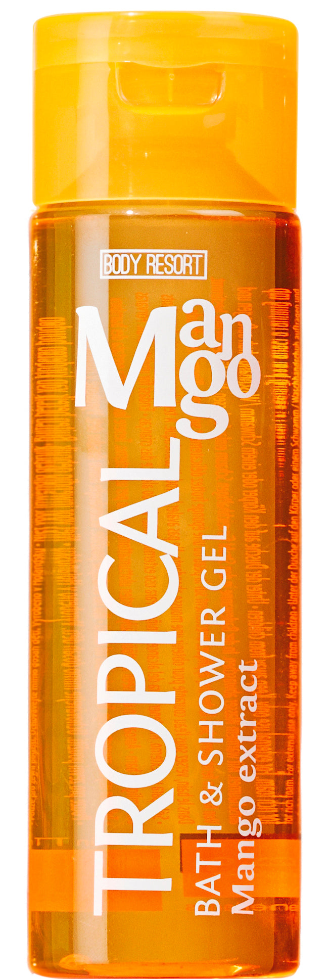 Набір: гель для душу, шампунь, мило, крем для рук TROPICAL MANGO