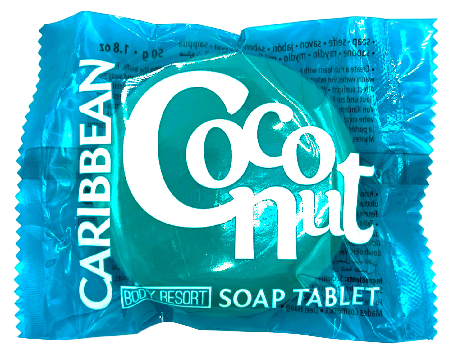 Набір: гель для душу, скраб для тіла, мило, крем для рук CARIBBEAN COCONUT