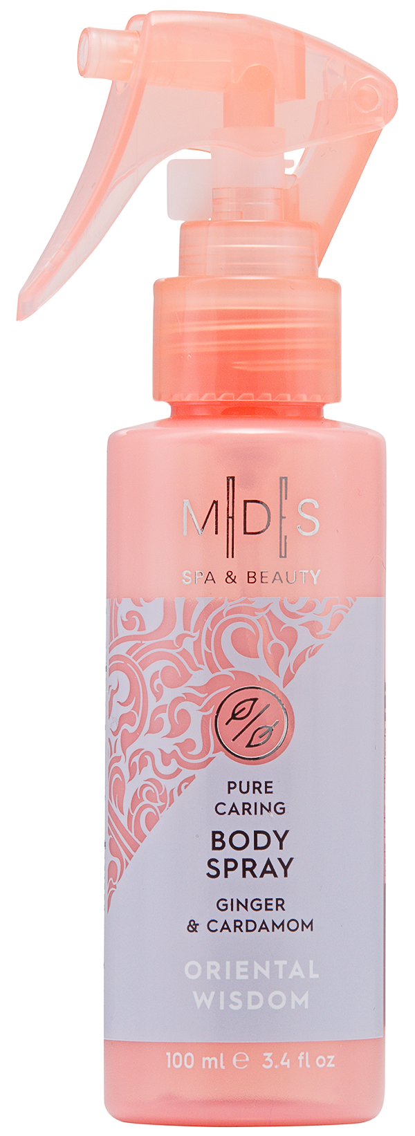 Спрей для тіла ORIENTAL WISDOM aloe vera & ginger & cardamom