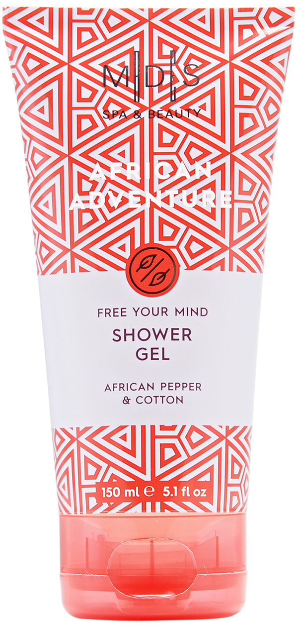 Гель для душу AFRICAN ADVENTURE african pepper & cotton