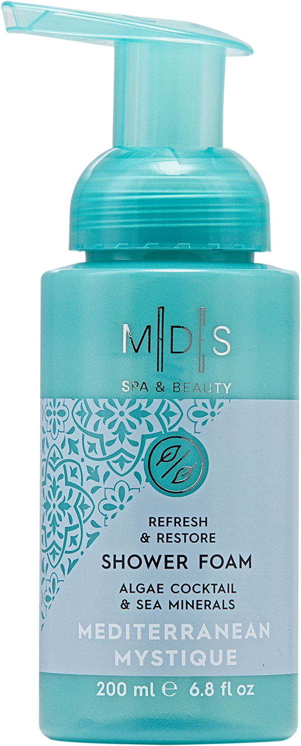 Пінка для душу MEDITERRANEAN MYSTIQUE algae cocktail & sea minerals