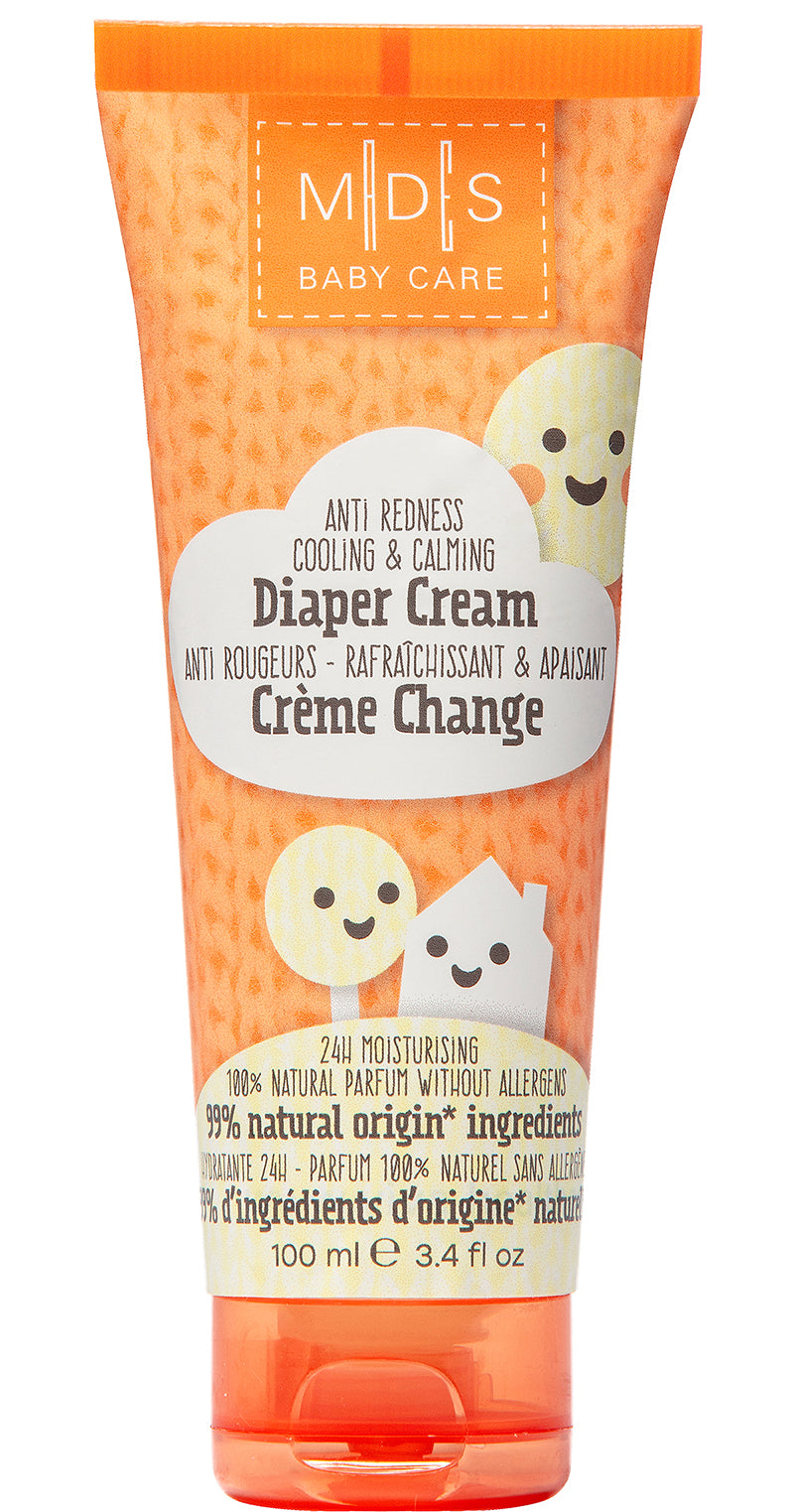 Крем під підгузок 99% - ROSE WATER & OAT EXTRACT, PLUM & AVOCADO OIL, CHAMOMILE EXTRACT (BISABOLOL)