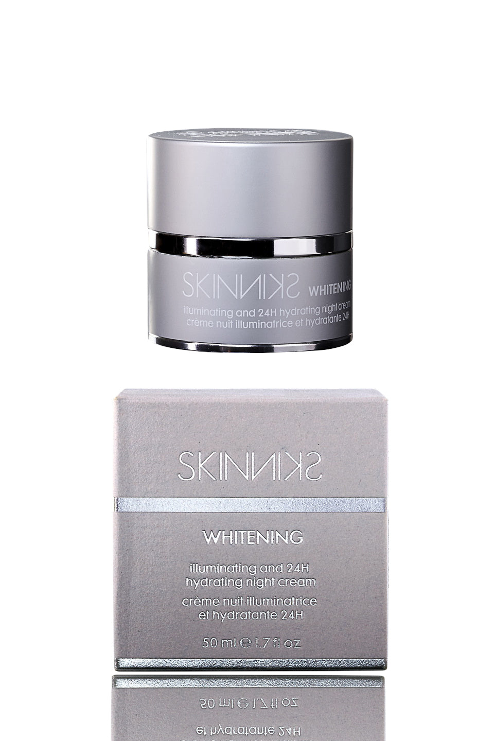 Освітлюючий антивіковий нічний крем WHITENING