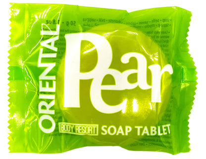 Набір: гель для душу, скраб для тіла, мило, крем для рук ORIENTAL PEAR