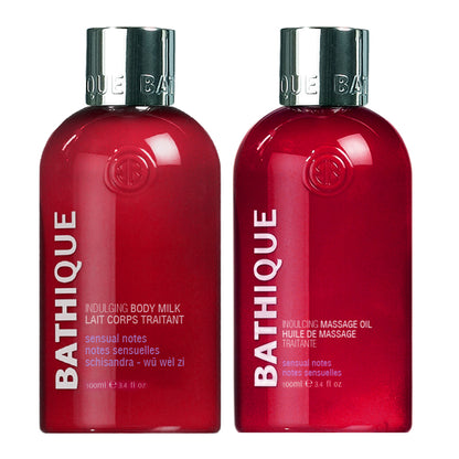 Набір для подорожей:  молочко для тіла, олія для масажу ЛИМОННИК